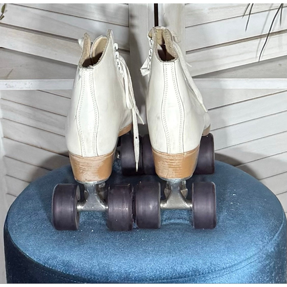 Riedell rare model 121 Performance roller skates competitive figure skating sz 9 - Picture 3 of 13